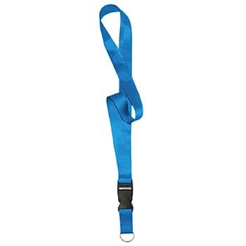 1 inch Polyester Full Color Lanyards w/ Buckle Release