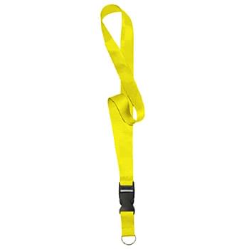 1 inch Polyester Full Color Lanyards w/ Buckle Release