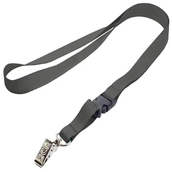 1/2 inch Polyester Full Color Lanyards w/ Buckle Release