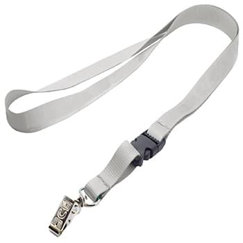 1/2 inch Polyester Full Color Lanyards w/ Buckle Release