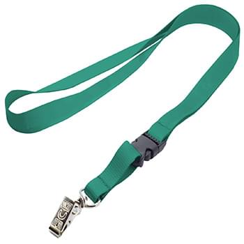 1/2 inch Polyester Full Color Lanyards w/ Buckle Release