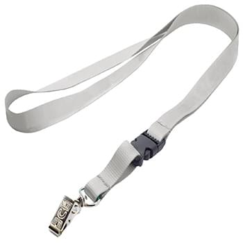 3/4 inch Polyester Full Color Lanyards w/ Buckle Release