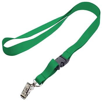 3/4 inch Polyester Full Color Lanyards w/ Buckle Release