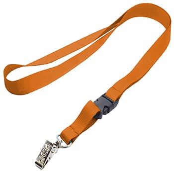 5/8 inch Polyester Full Color Lanyards w/ Buckle Release