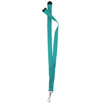 1/2 inch Polyester Full Color Lanyards w/ Safety Breakaway