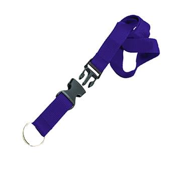 1 inch Polyester Lanyards w/ Buckle Release