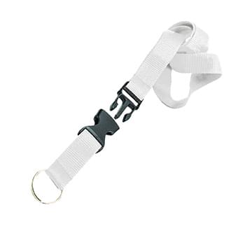 1 inch Polyester Lanyards w/ Buckle Release