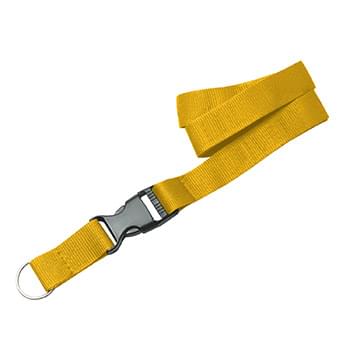 1/2 inch Polyester Lanyards w/ Buckle Release