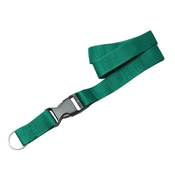 1/2 inch Polyester Lanyards w/ Buckle Release