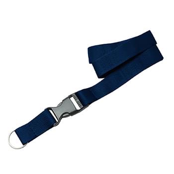 1/2 inch Polyester Lanyards w/ Buckle Release