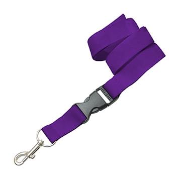 5/8 inch Polyester Lanyards w/ Buckle Release