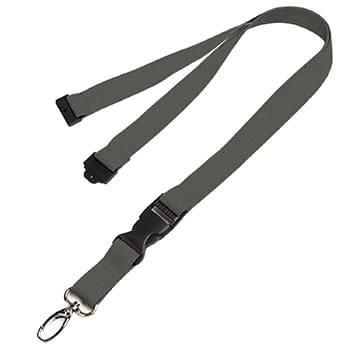 5/8 inch Polyester Lanyards w/ Buckle Release and Safety Breakaway