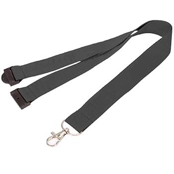 1 inch Polyester Lanyards w/ Safety Breakaway