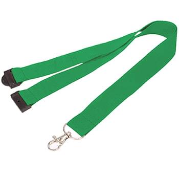 1 inch Polyester Lanyards w/ Safety Breakaway