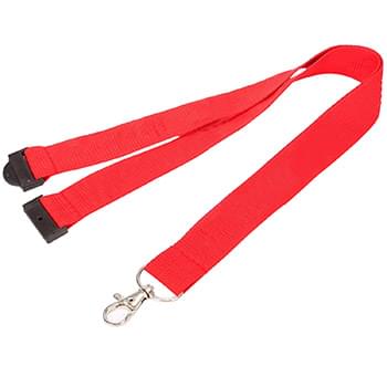 1 inch Polyester Lanyards w/ Safety Breakaway