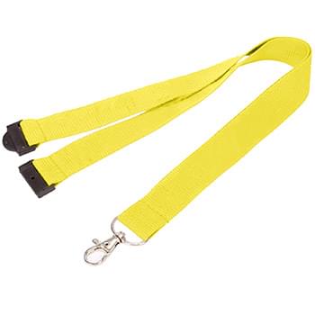 1 inch Polyester Lanyards w/ Safety Breakaway