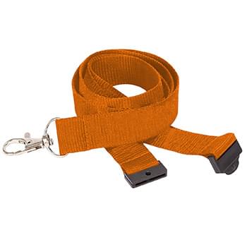 3/4 inch Polyester Lanyards w/ Safety Breakaway