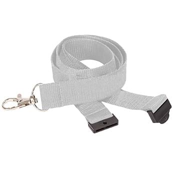 3/4 inch Polyester Lanyards w/ Safety Breakaway