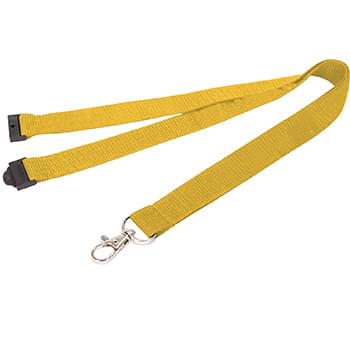 5/8 inch Polyester Lanyards w/ Safety Breakaway