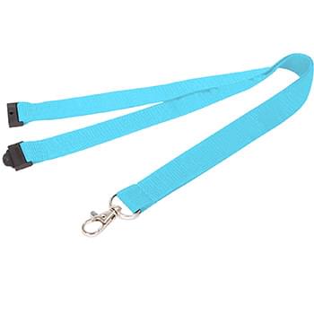 5/8 inch Polyester Lanyards w/ Safety Breakaway