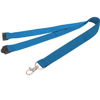 5/8 inch Polyester Lanyards w/ Safety Breakaway