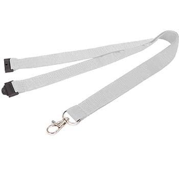 5/8 inch Polyester Lanyards w/ Safety Breakaway