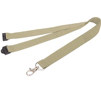 5/8 inch Polyester Lanyards w/ Safety Breakaway