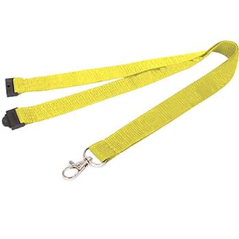 5/8 inch Polyester Lanyards w/ Safety Breakaway