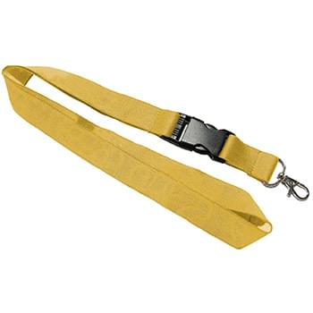 1 inch Woven Lanyards w/ Buckle Release