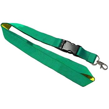 1 inch Woven Lanyards w/ Buckle Release