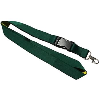 1 inch Woven Lanyards w/ Buckle Release