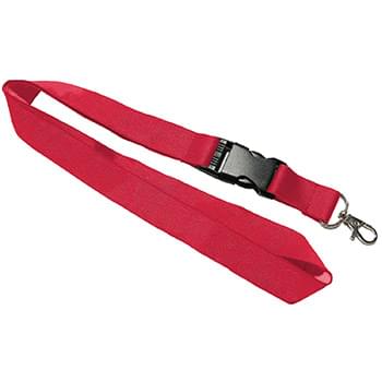 1 inch Woven Lanyards w/ Buckle Release