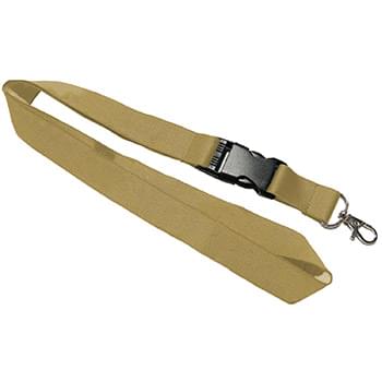 1 inch Woven Lanyards w/ Buckle Release