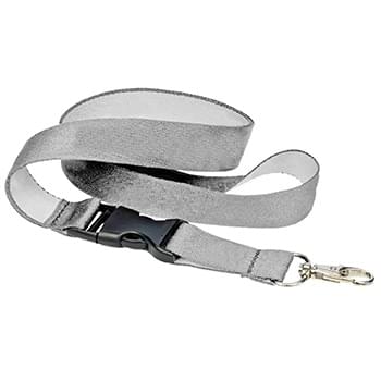 1/2 inch Woven Lanyards w/ Buckle Release