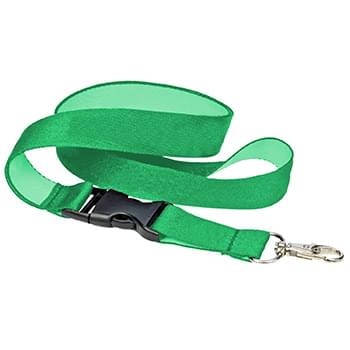 1/2 inch Woven Lanyards w/ Buckle Release