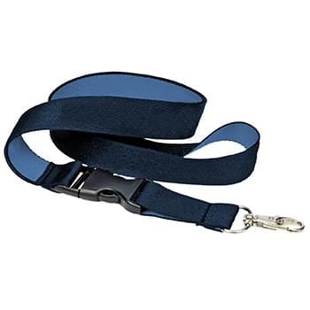 1/2 inch Woven Lanyards w/ Buckle Release