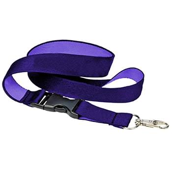 1/2 inch Woven Lanyards w/ Buckle Release