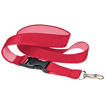 1/2 inch Woven Lanyards w/ Buckle Release