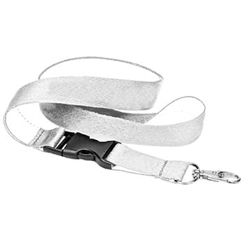 1/2 inch Woven Lanyards w/ Buckle Release