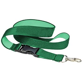 3/4 inch Woven Lanyards w/ Buckle Release