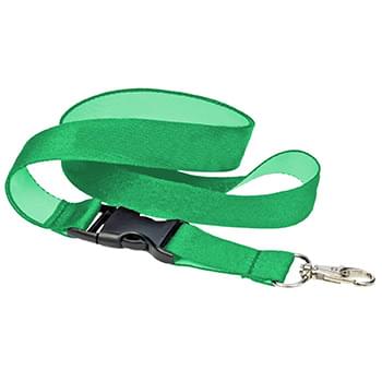 3/4 inch Woven Lanyards w/ Buckle Release