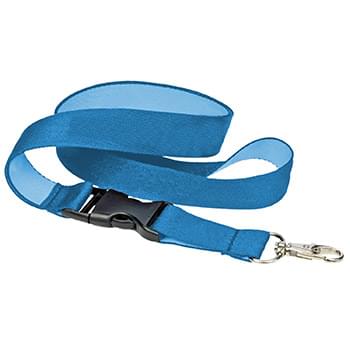 3/4 inch Woven Lanyards w/ Buckle Release