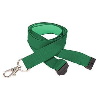 1/2 inch Woven Lanyards w/ Safety Breakaway