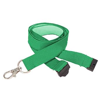 1/2 inch Woven Lanyards w/ Safety Breakaway