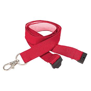 1/2 inch Woven Lanyards w/ Safety Breakaway