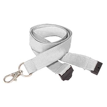 1/2 inch Woven Lanyards w/ Safety Breakaway