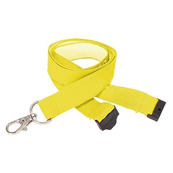 1/2 inch Woven Lanyards w/ Safety Breakaway