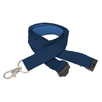 3/4 inch Woven Lanyards w/ Safety Breakaway