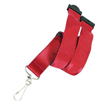 5/8 inch Woven Lanyards w/ Safety Breakaway