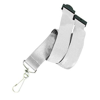 5/8 inch Woven Lanyards w/ Safety Breakaway